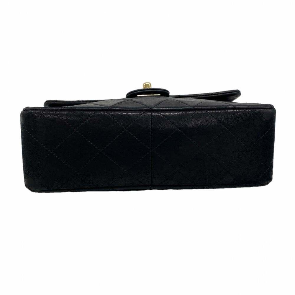 Chanel Mini Matelassé Chain Shoulder Bag, Lambskin, Black, Women's - Picture 3 of 11